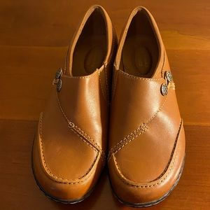 Clark’s Collection, Tan Leather, 6.5W